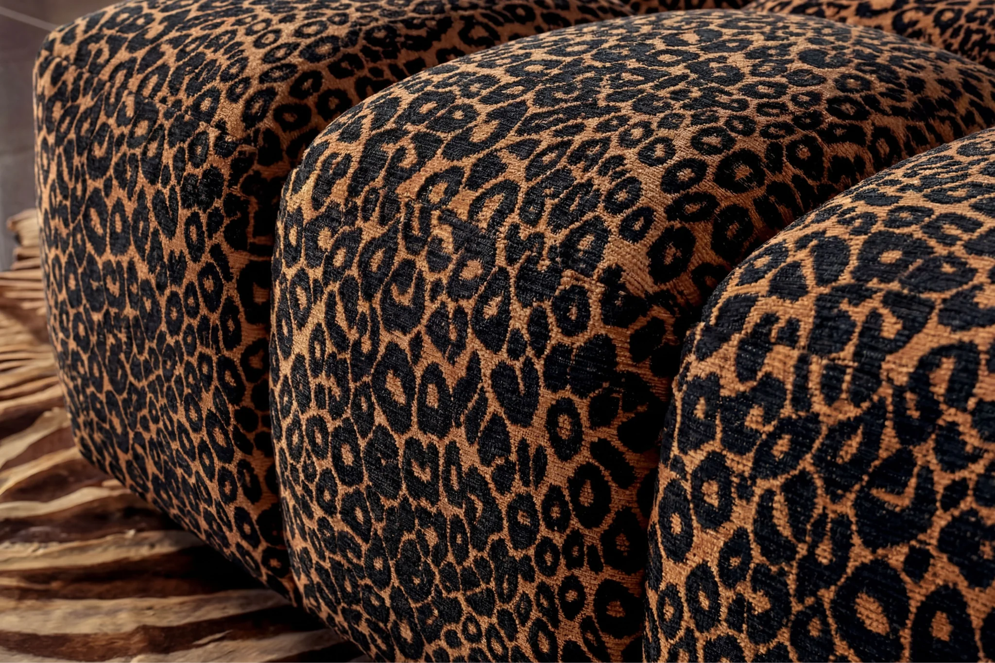ALEXIA POUF - Tissu sauvage - Image 39