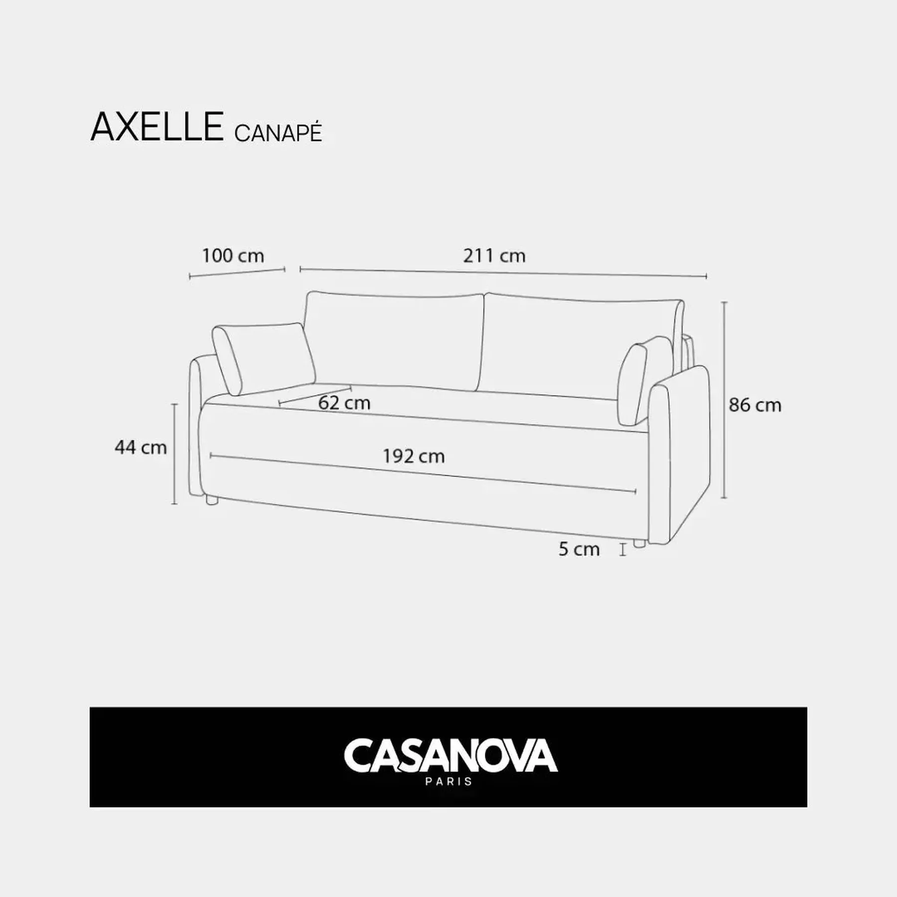 AXELLE - Tissu lisse - Image 55