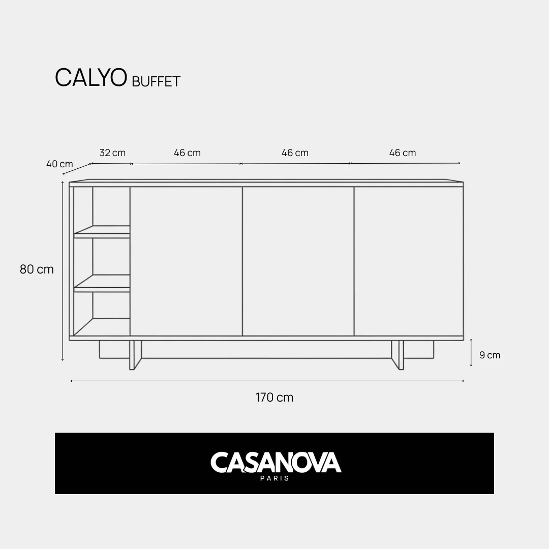 CALYO - Ensemble Buffet & TV - Image 29