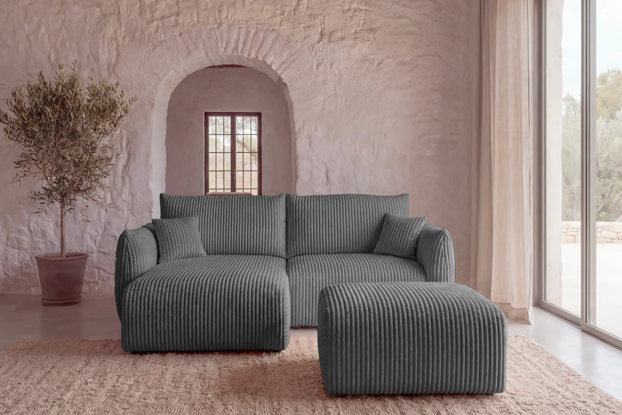 DUO ELIO ANGLE MINI - Gros velours côtelé - Image 27