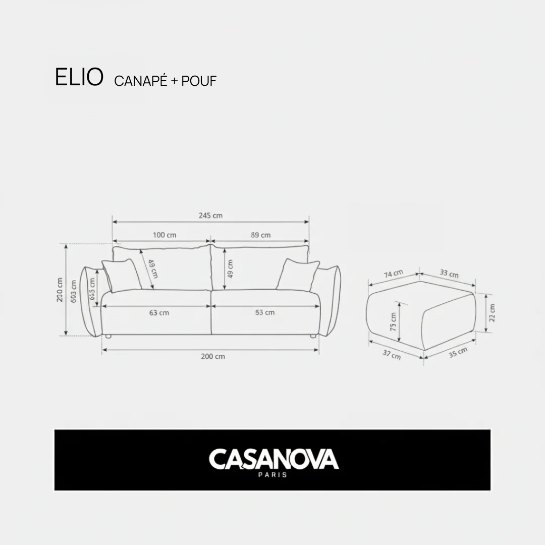 DUO ELIO - Tissu sauvage - Image 27