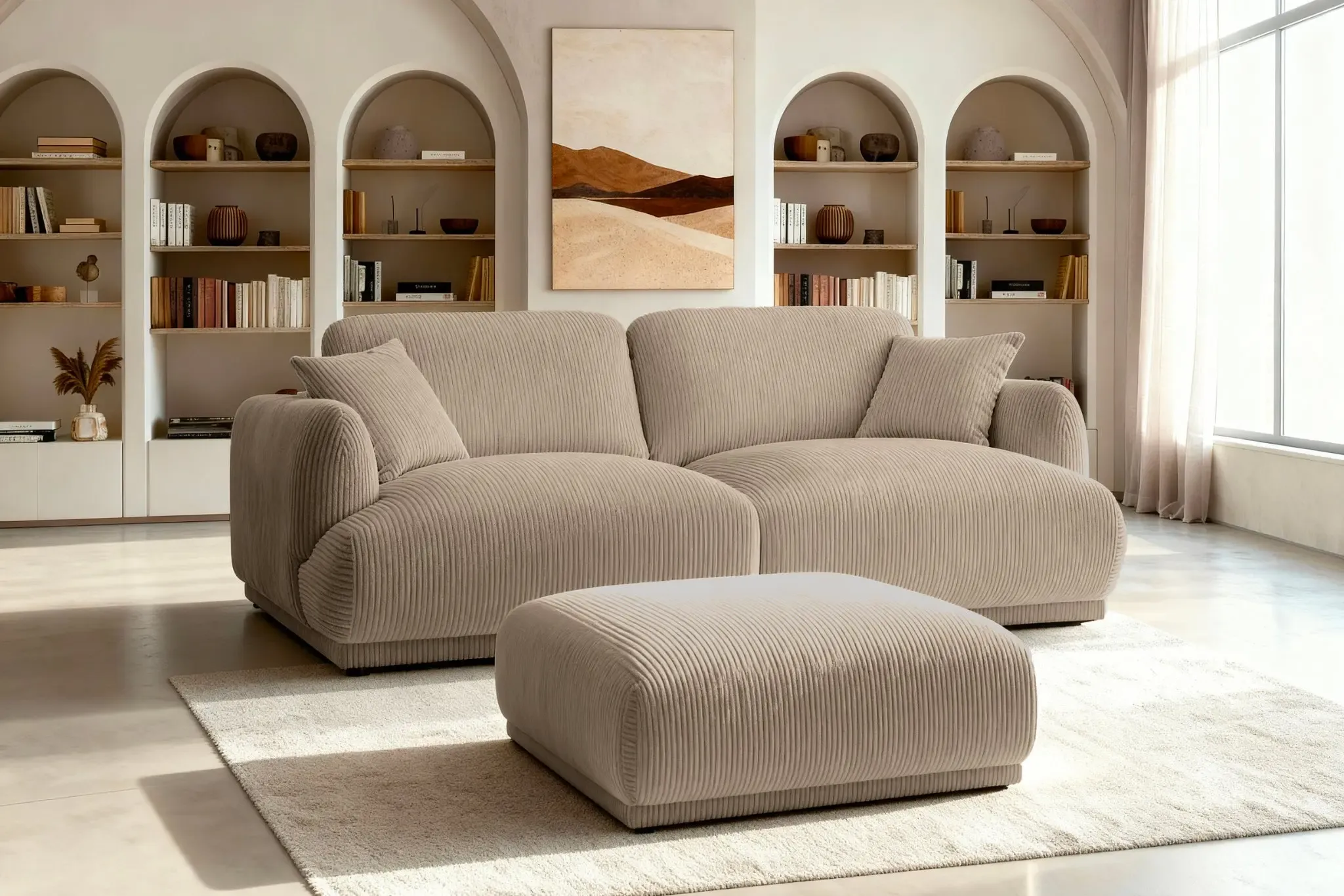 DUO ROSALIE 2 PL - Petit velours côtelé - Image 19