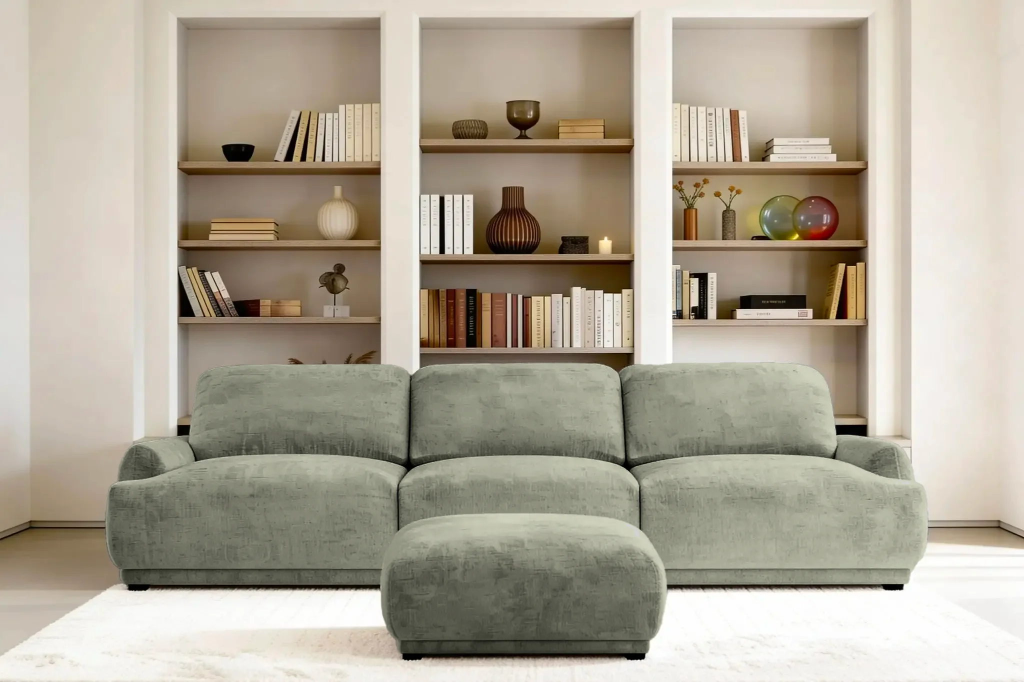 DUO ROSALIE 3 PL - Tissu chenille - Image 2