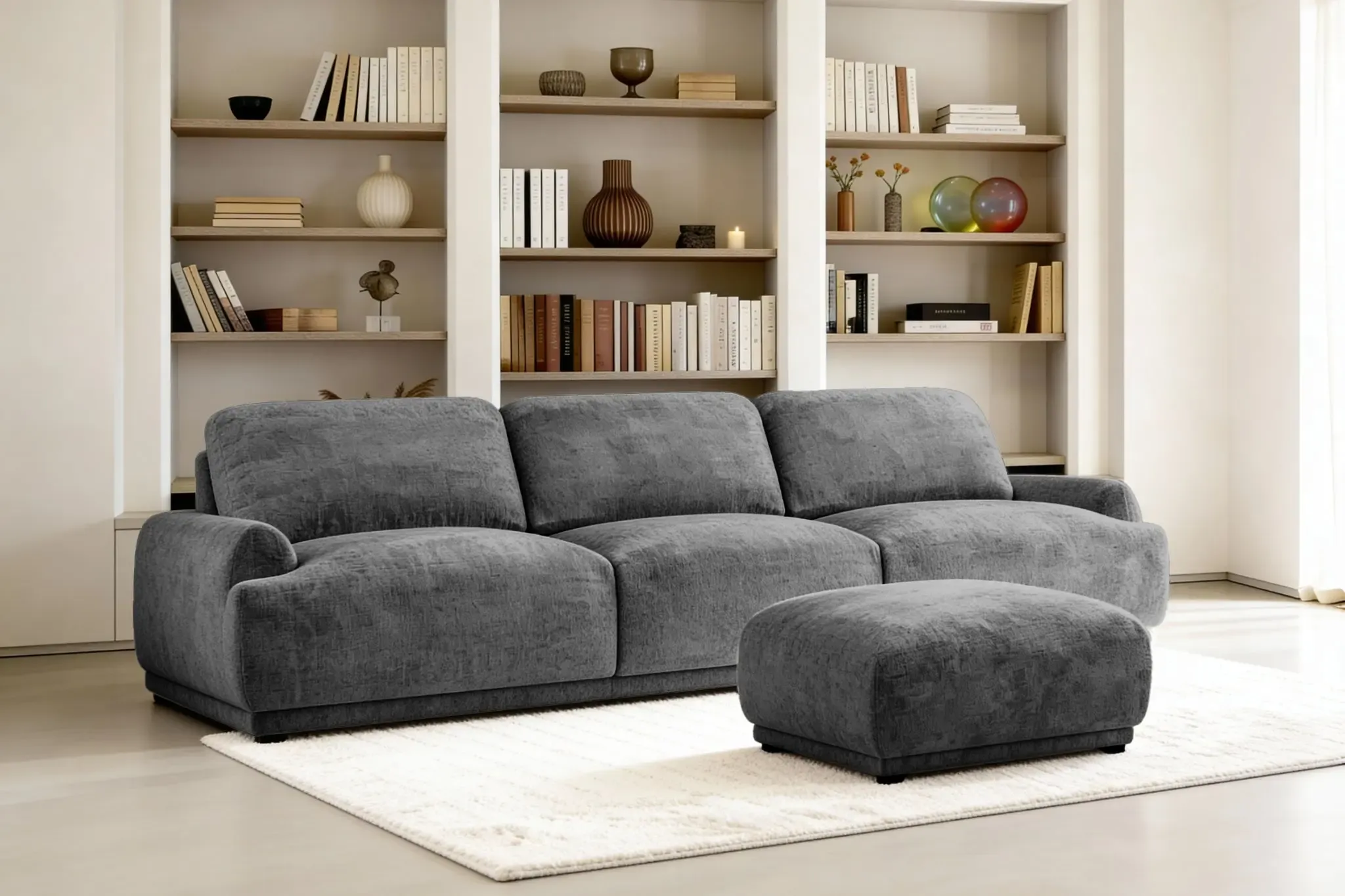 DUO ROSALIE 3 PL - Tissu chenille - Image 31