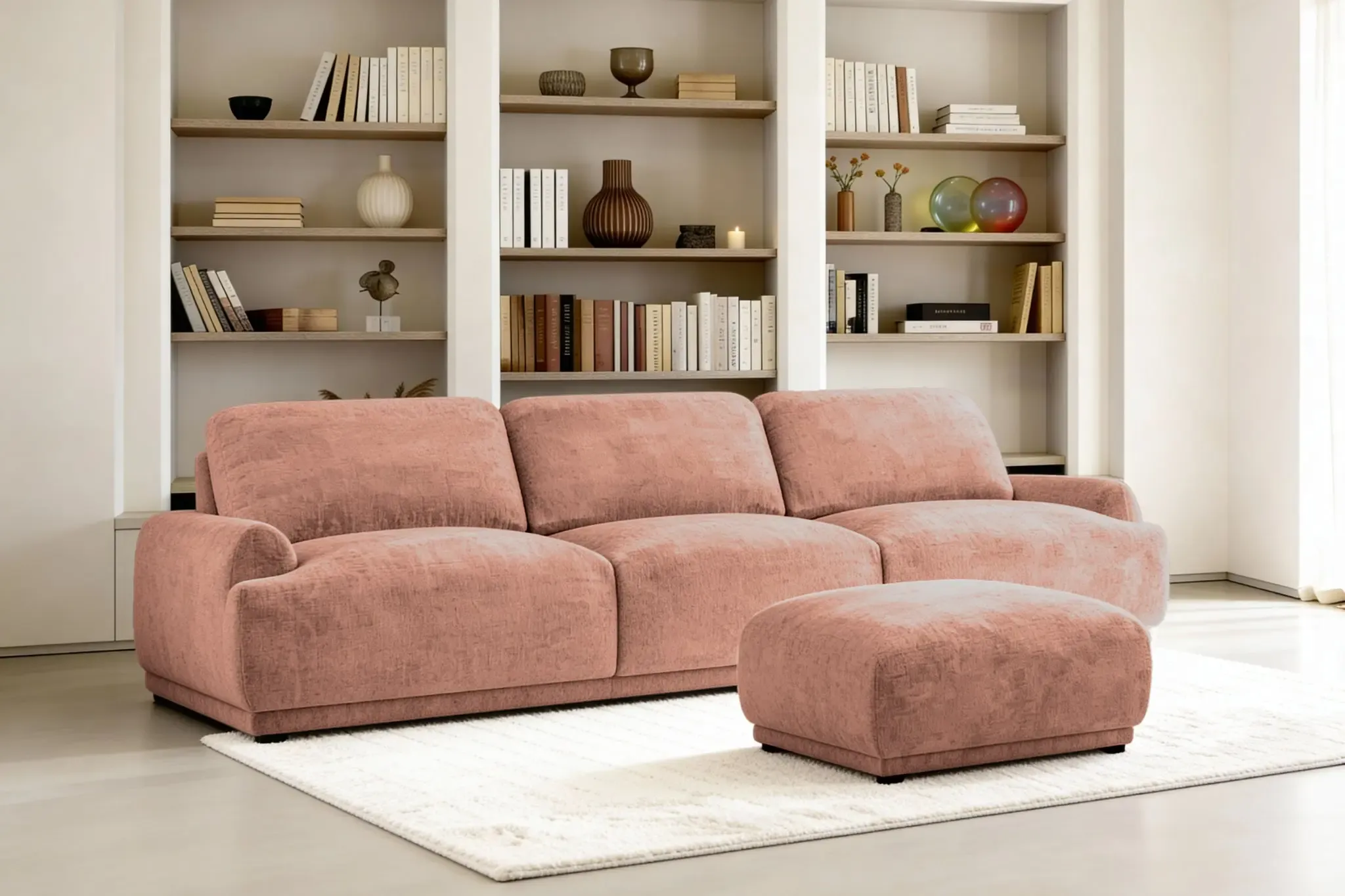 DUO ROSALIE 3 PL - Tissu chenille - Image 37