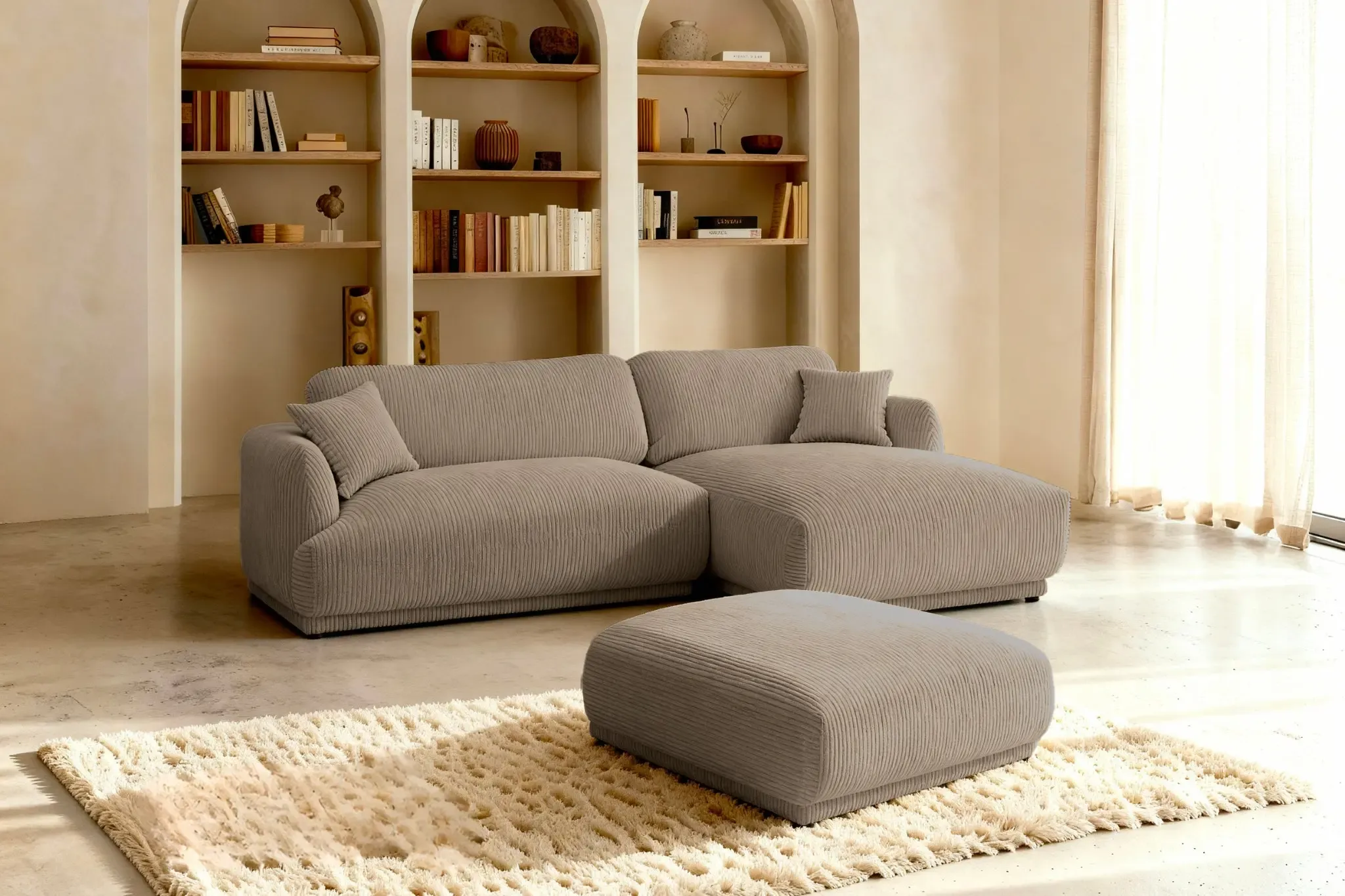 DUO ROSALIE ANGLE - Petit velours côtelé - Image 19
