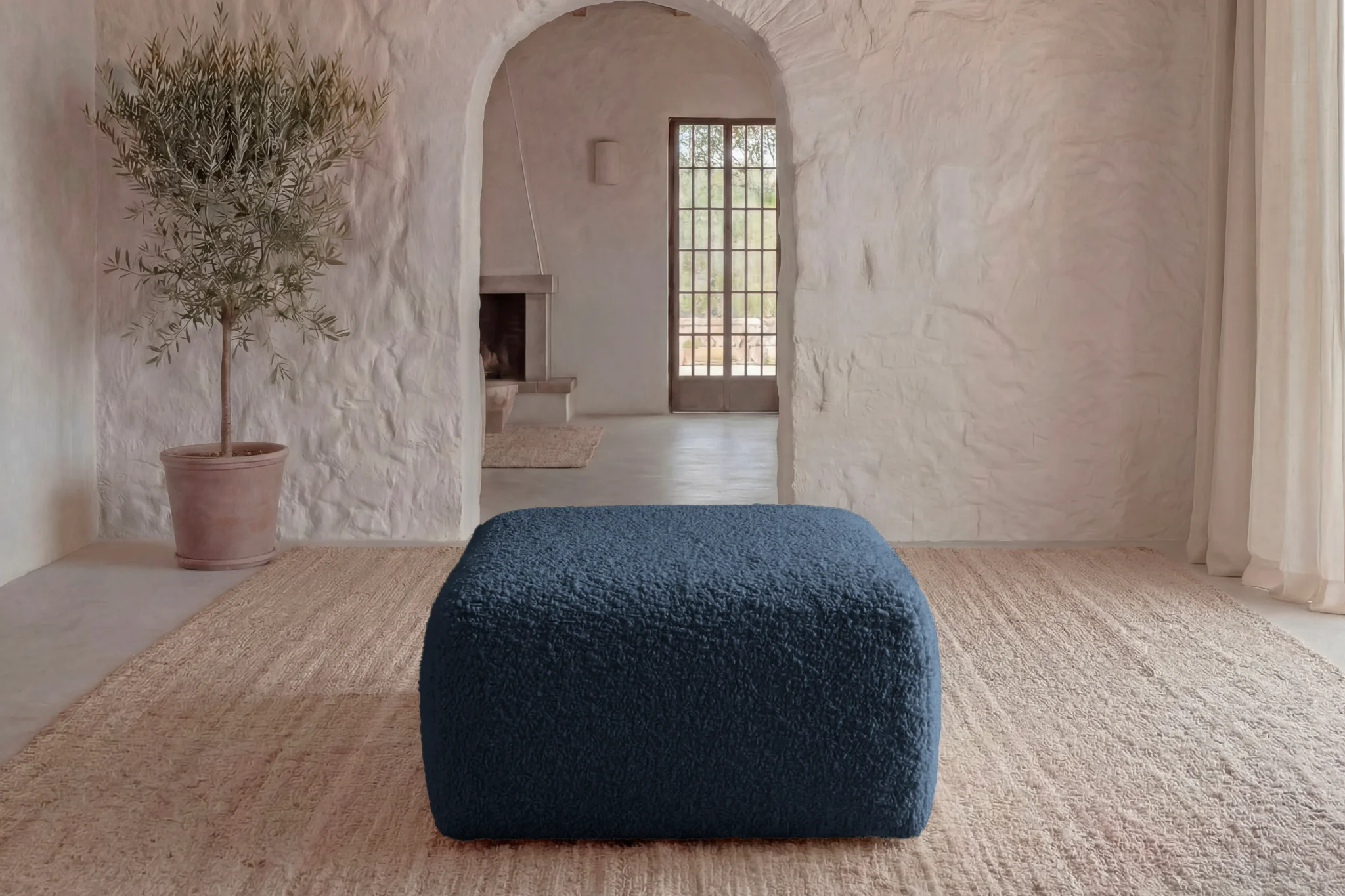 ELIO POUF - Tissu bouclette - Image 10
