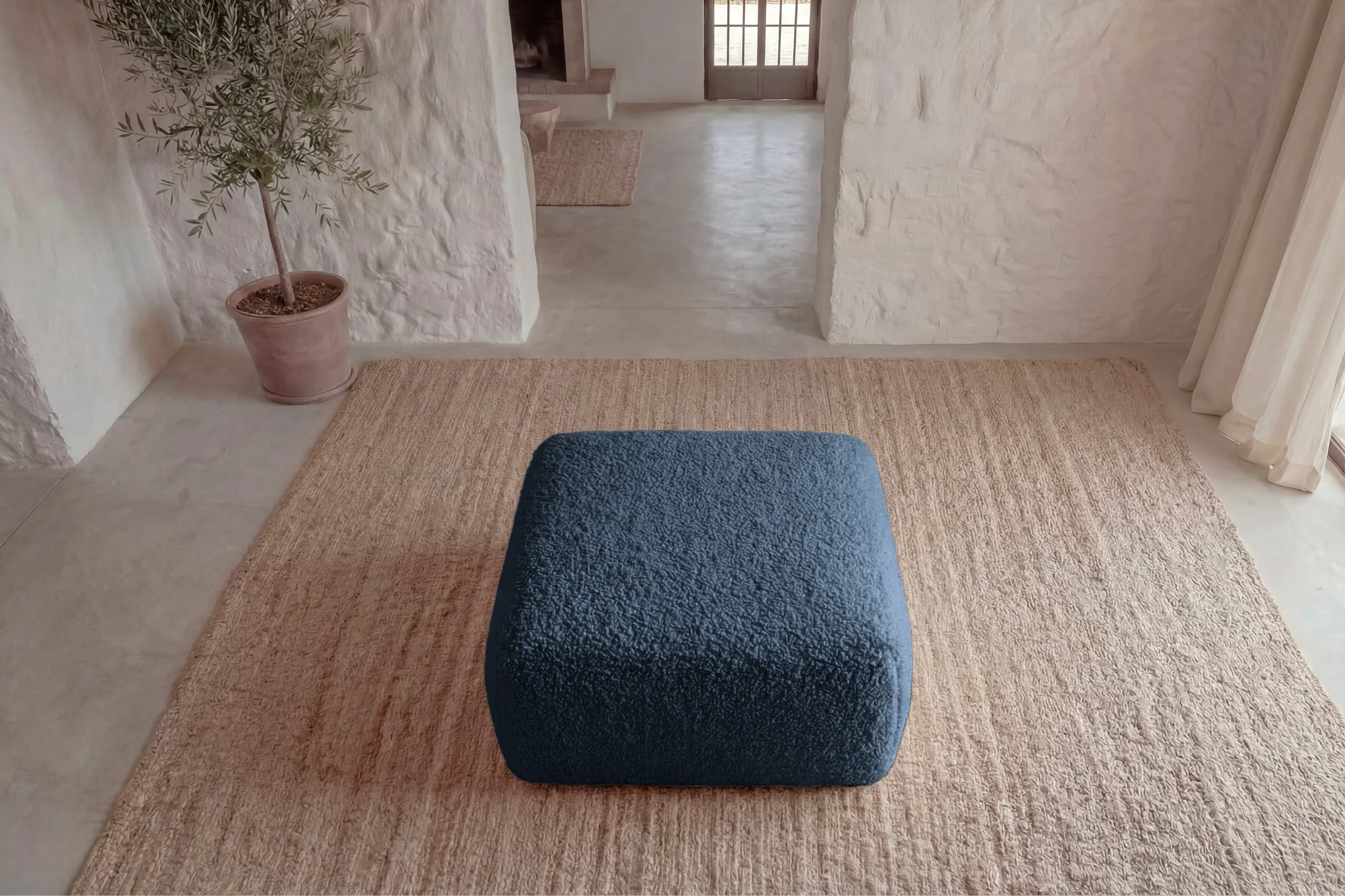 ELIO POUF - Tissu bouclette - Image 12