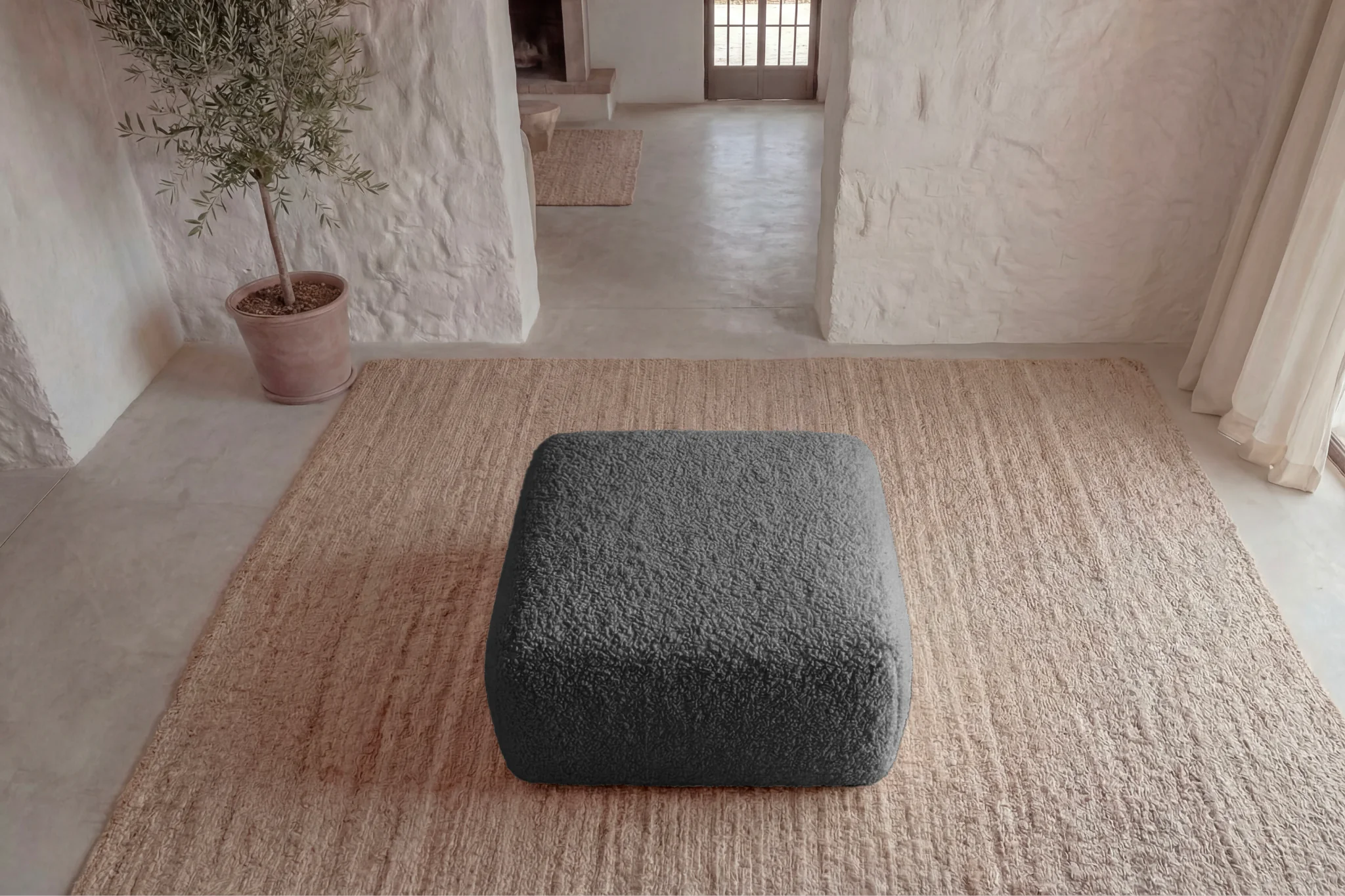 ELIO POUF - Tissu bouclette - Image 20