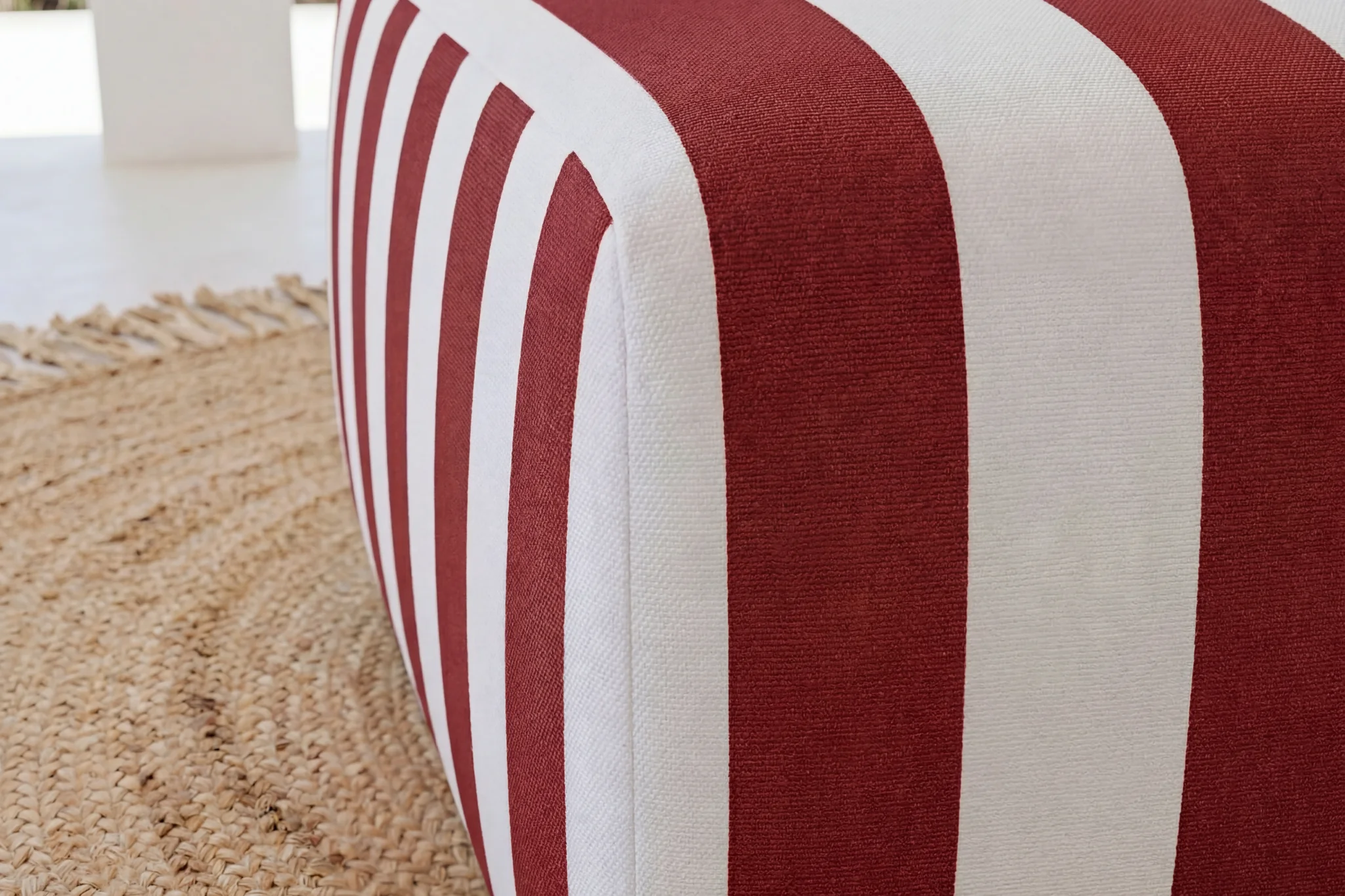 ELVIS POUF - Tissu rayé - Image 37