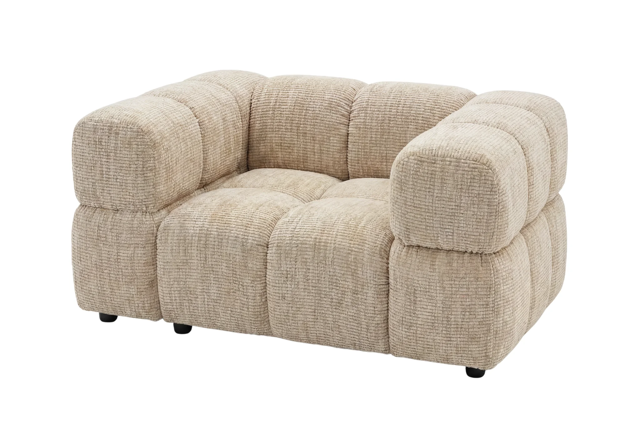 GUSTAVE Fauteuil - Tissu chenille - Image 5