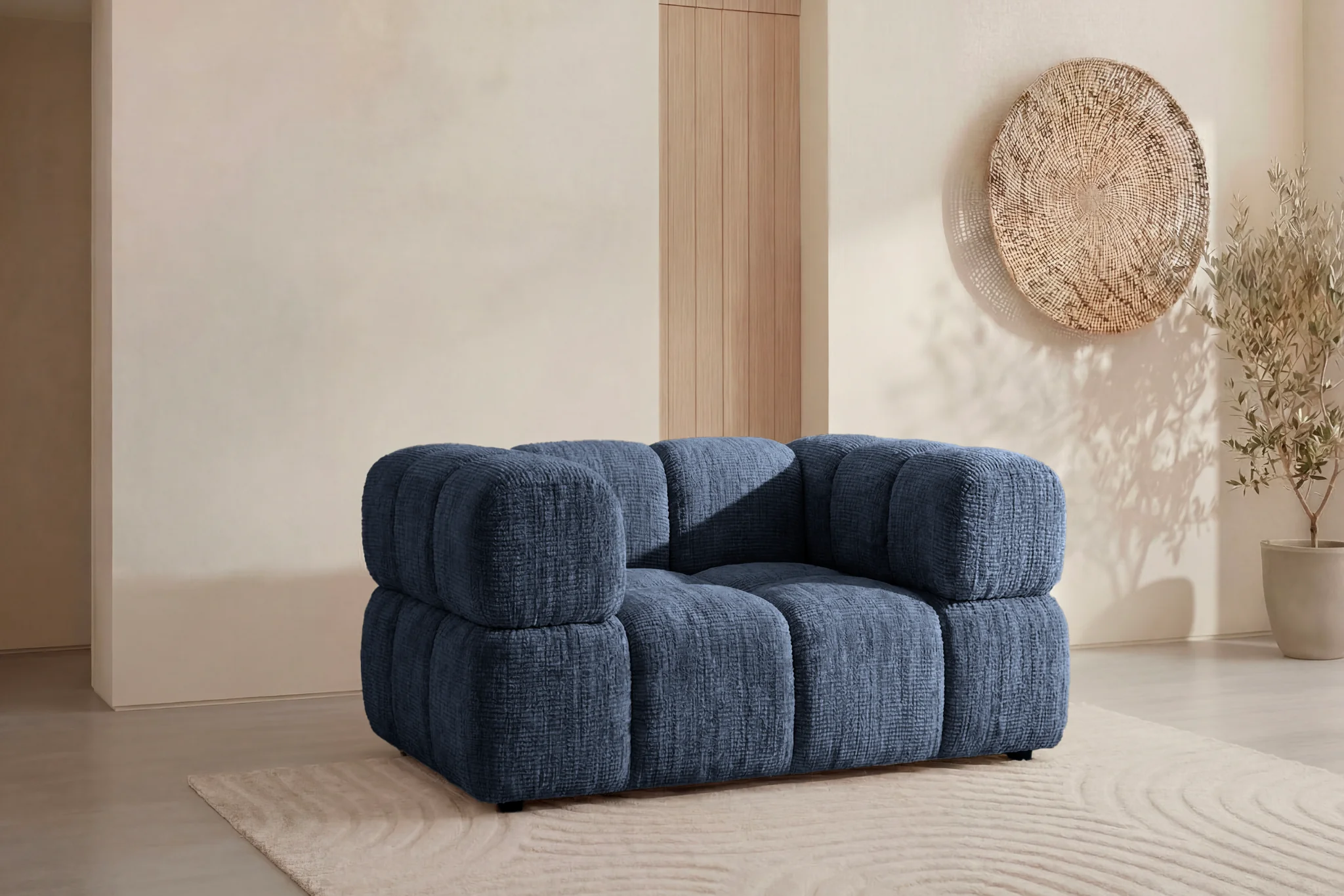 GUSTAVE Fauteuil - Tissu chenille - Image 8