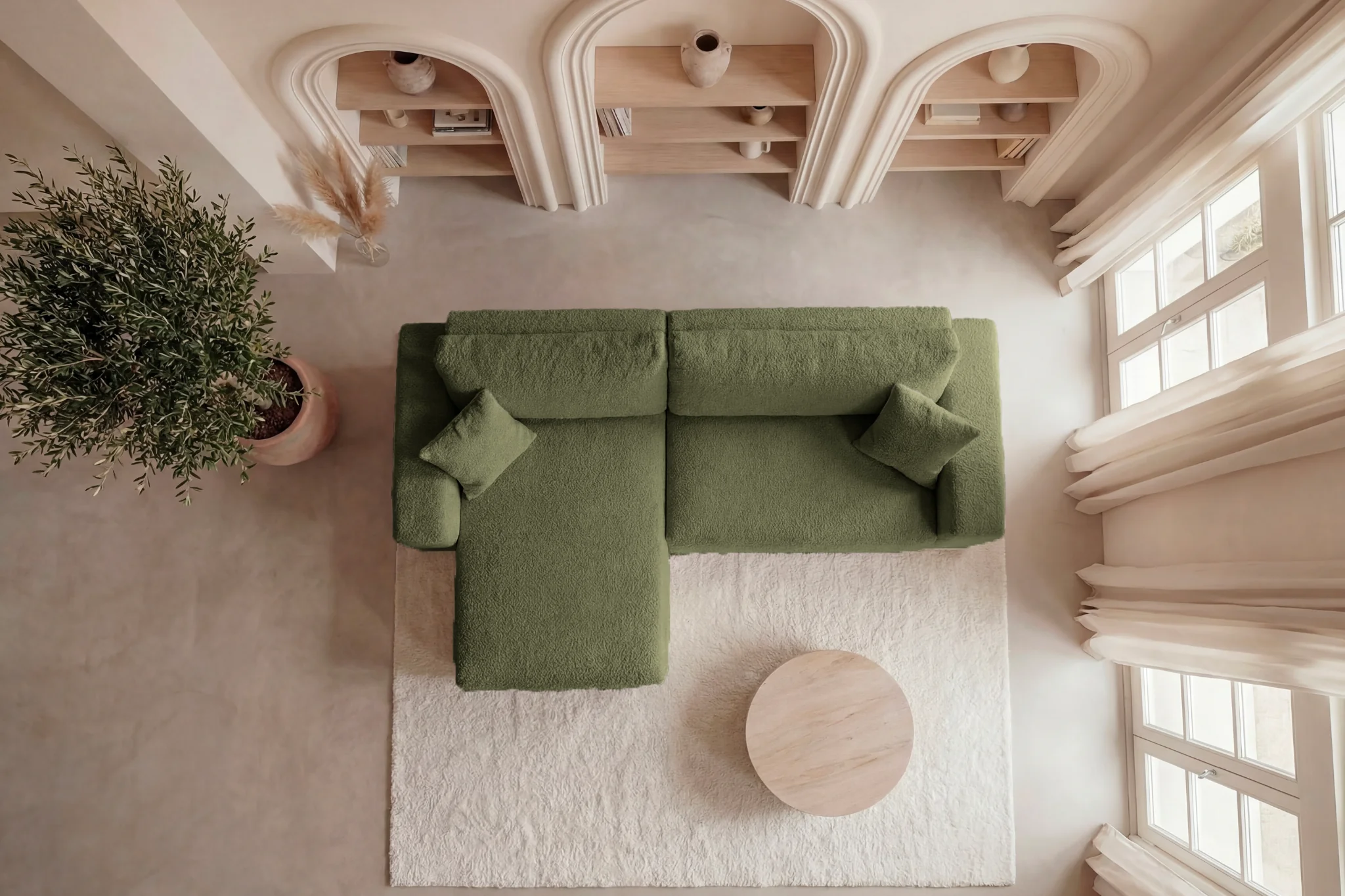 JELLA ANGLE XL - Tissu bouclette - Image 61