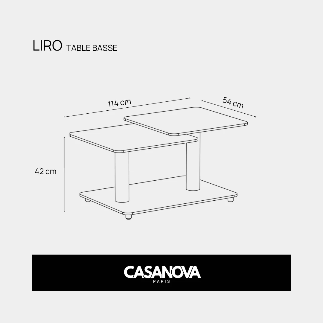 LIRO - TABLE BASSE - Image 15