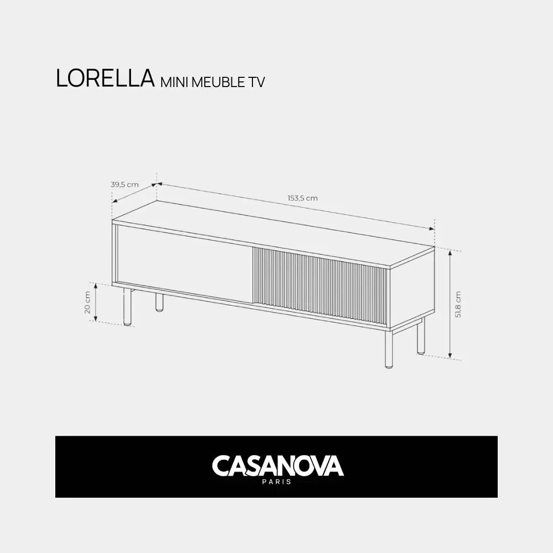 LORELLA - MINI MEUBLE TV - Image 7