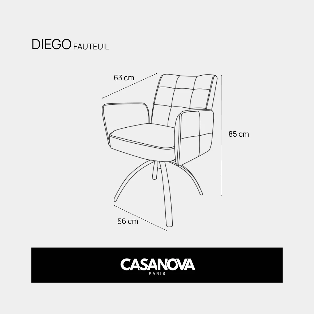 LOT DIEGO - FAUTEUIL - Image 13
