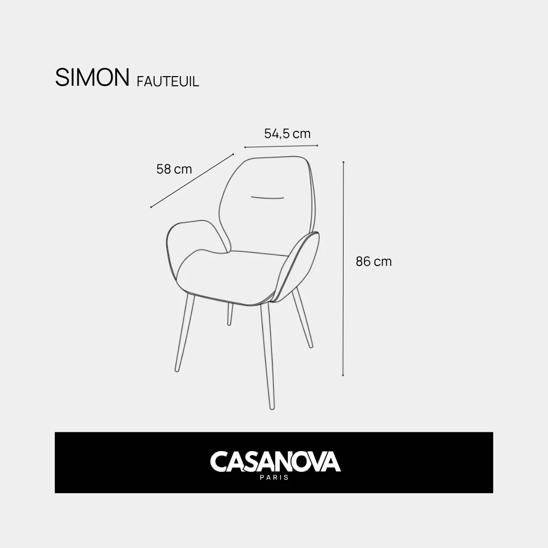 LOT SIMON - FAUTEUIL - Image 42