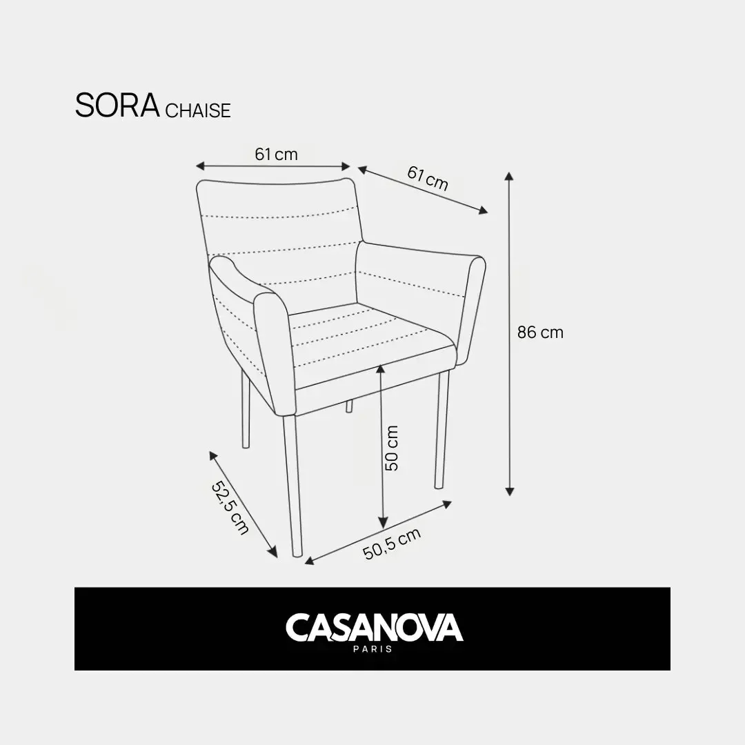 LOT SORA- CHAISE - Image 8