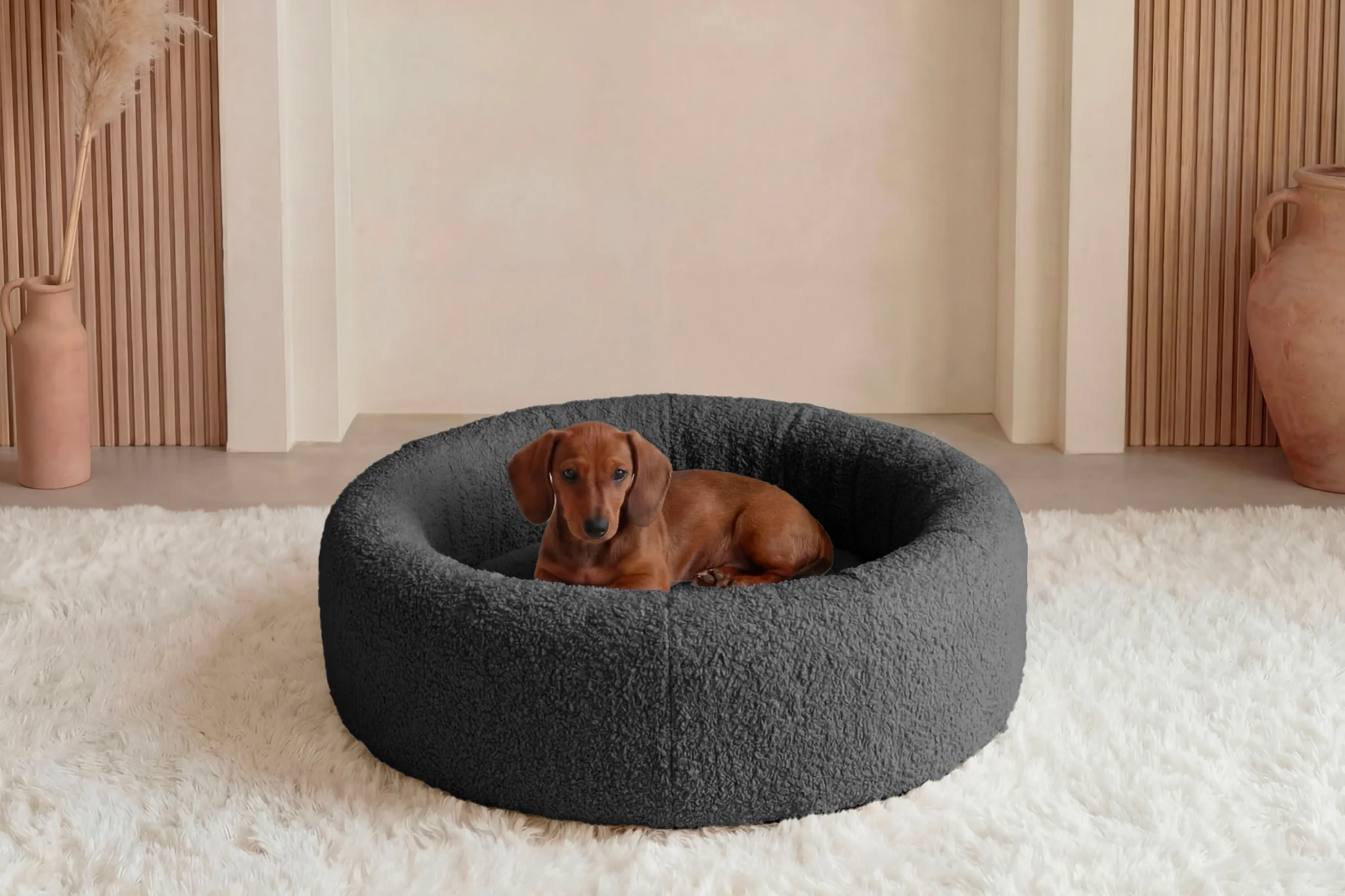 MOKA - PANIER CHIEN/CHAT Tissu bouclette - Image 33