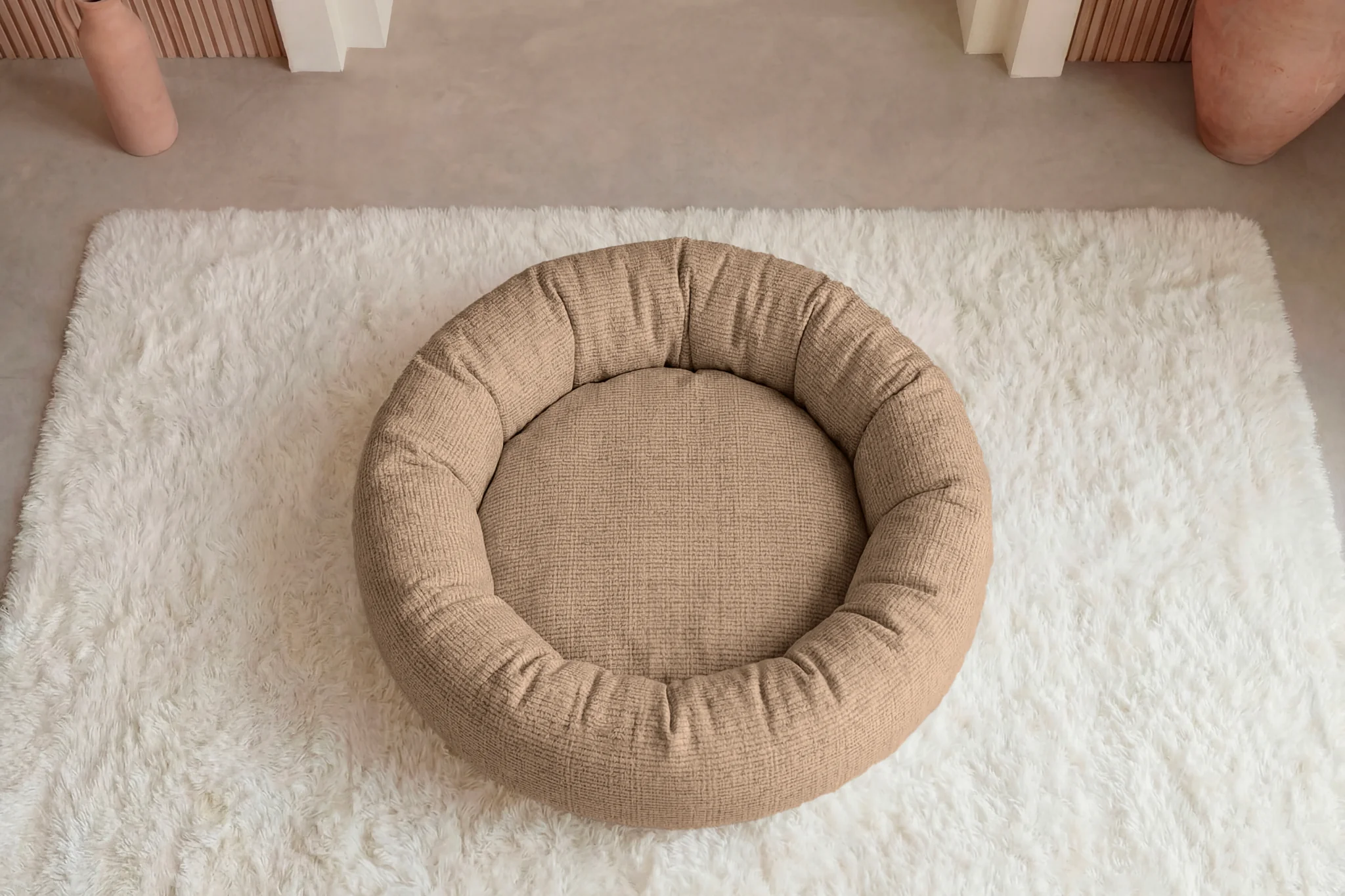 MOKA - PANIER CHIEN/CHAT Tissu chenille - Image 16
