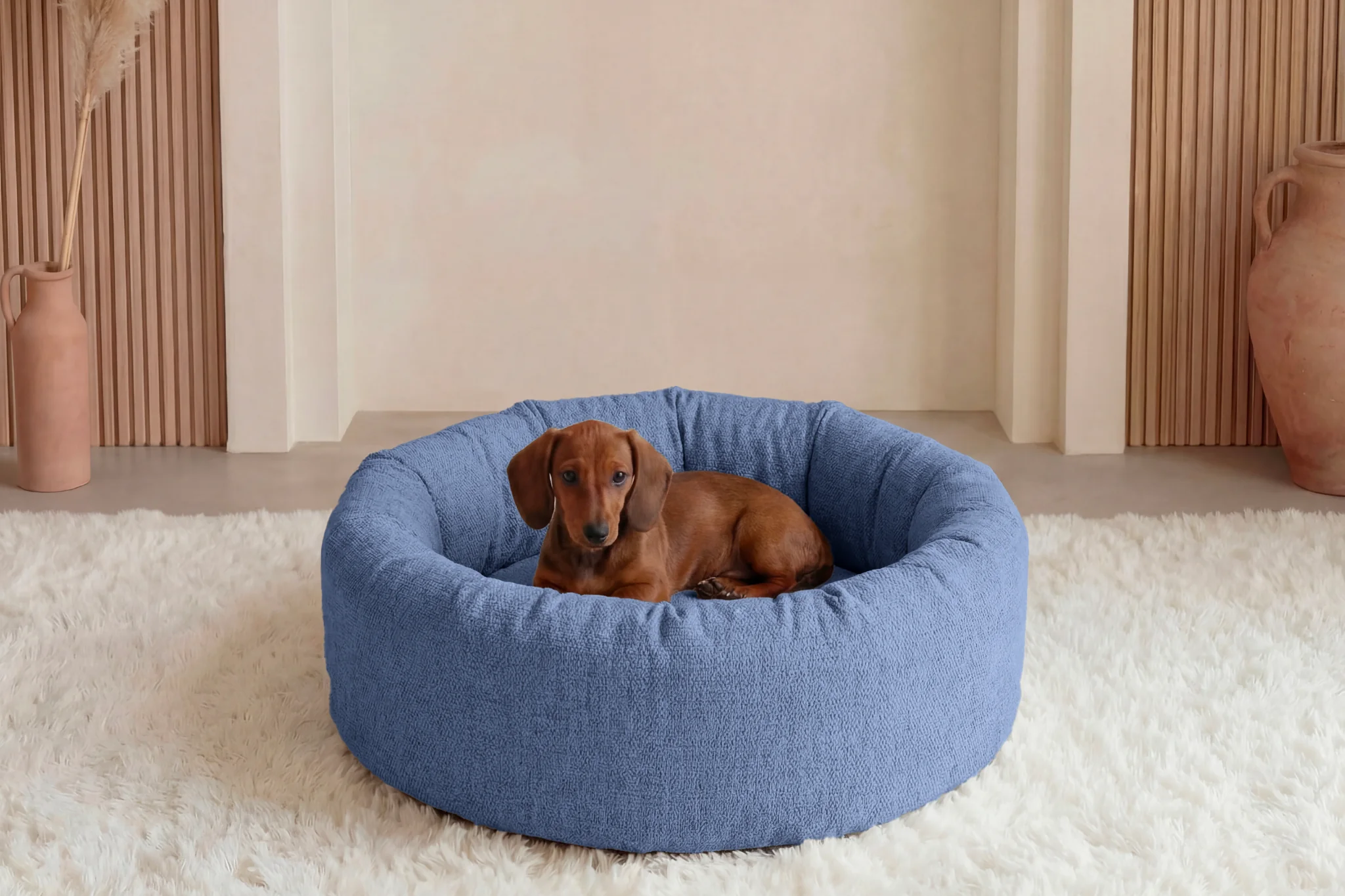 MOKA - PANIER CHIEN/CHAT Tissu chiné - Image 8