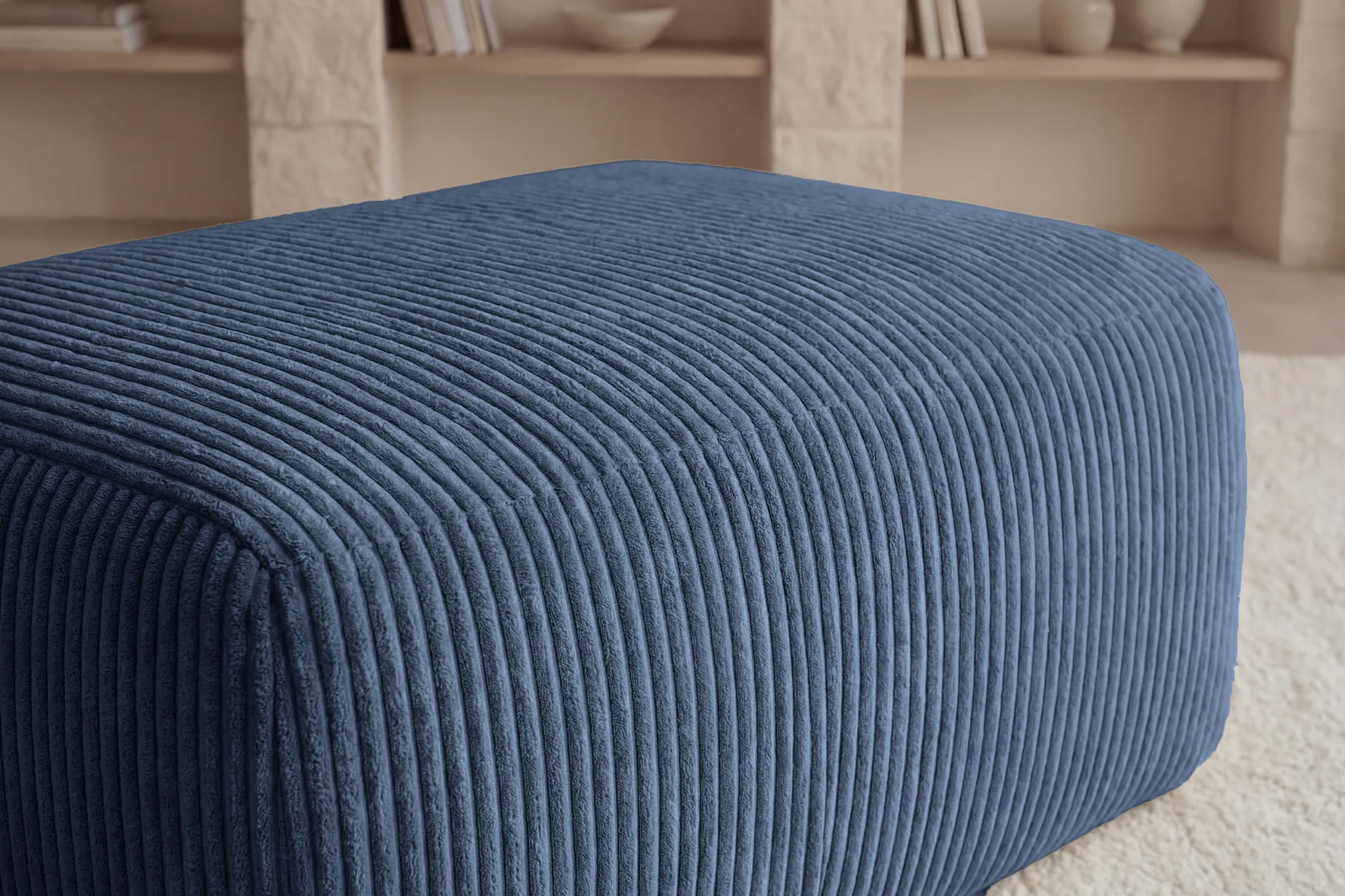 OLYMPE POUF - Petit velours côtelé - Image 10
