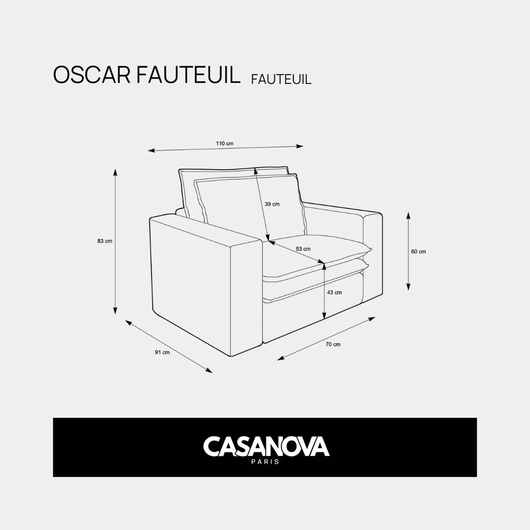 OSCAR Fauteuil - Image 56