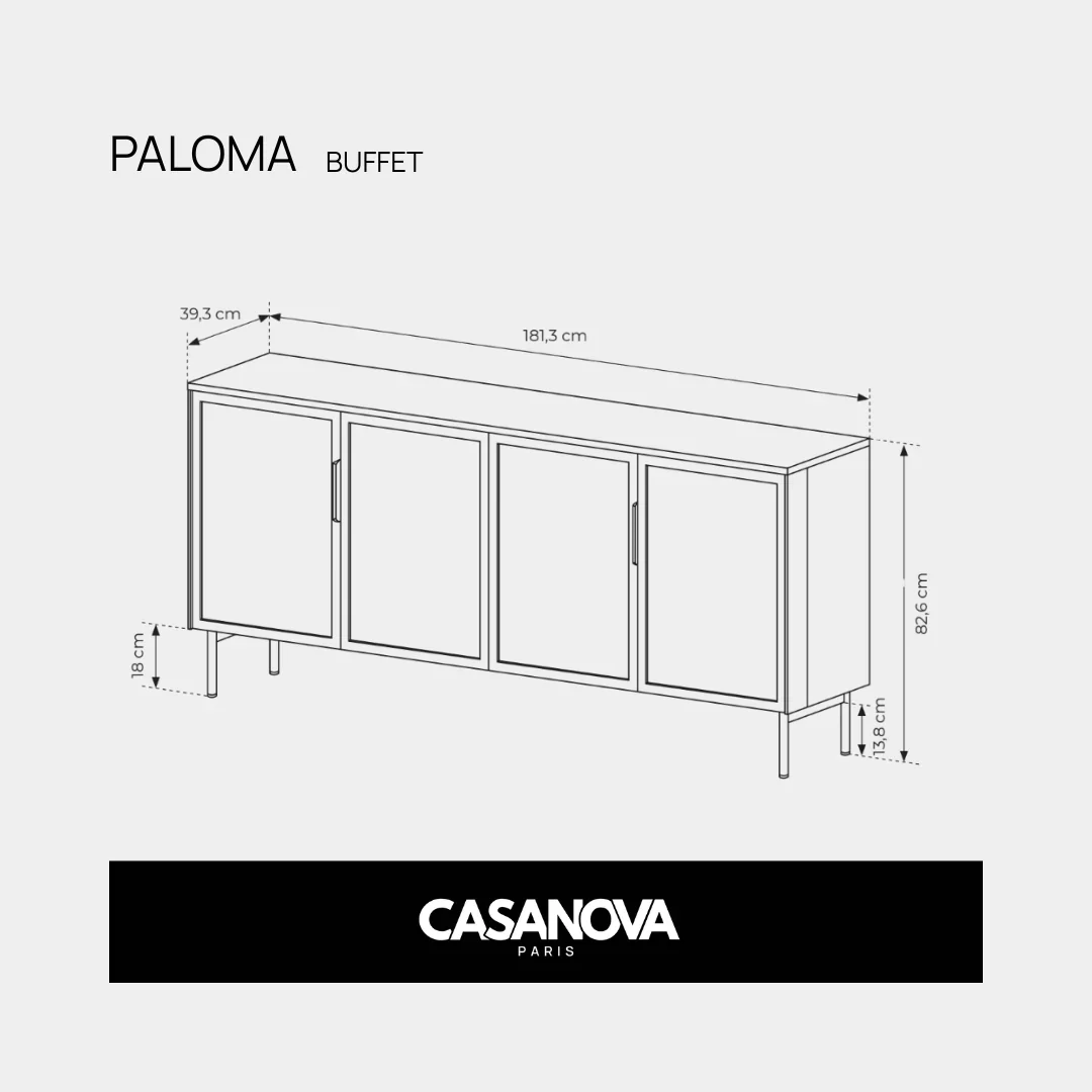 PALOMA - Ensemble Buffet & TV - Image 54