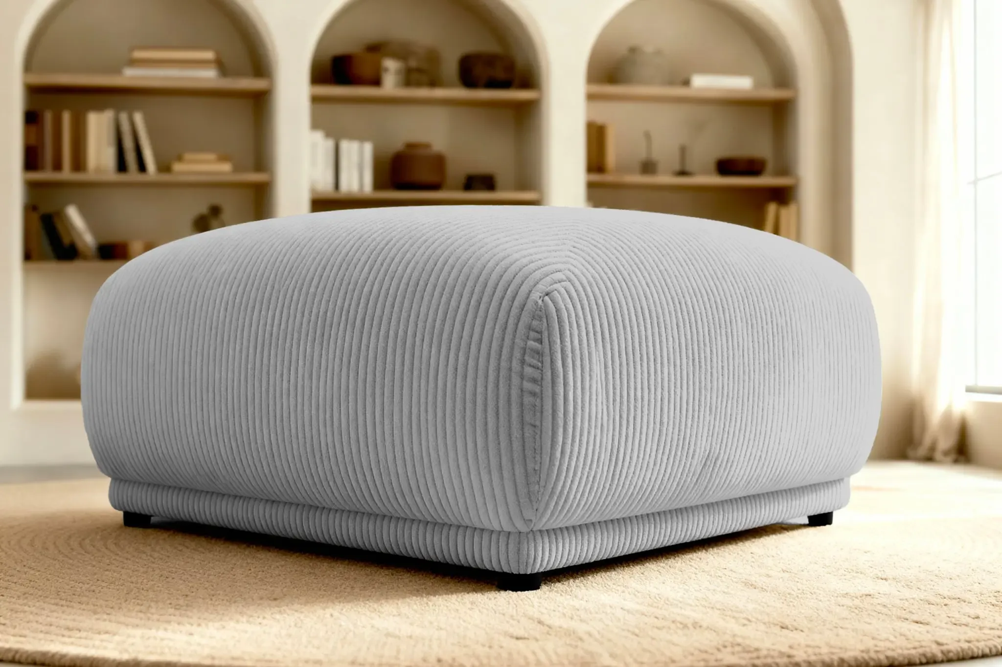 ROSALIE POUF - Petit velours côtelé - Image 8