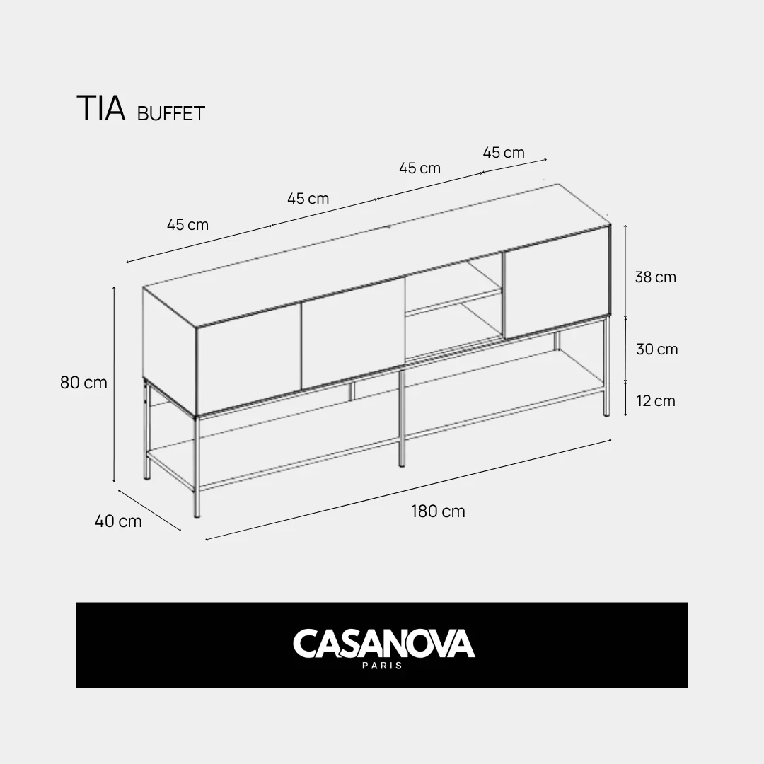 TIA - Ensemble Buffet & TV - Image 16
