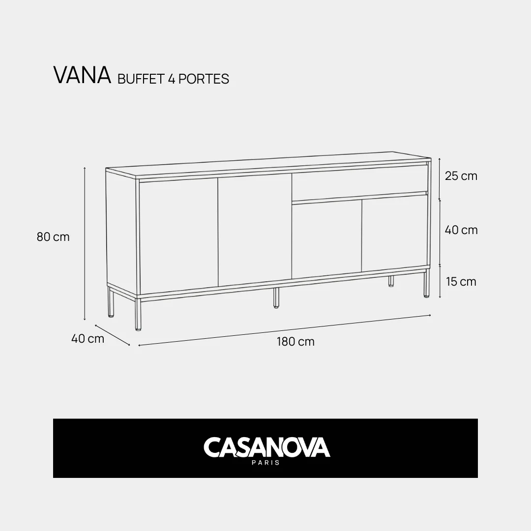VANA - Ensemble Buffet & TV - Image 32